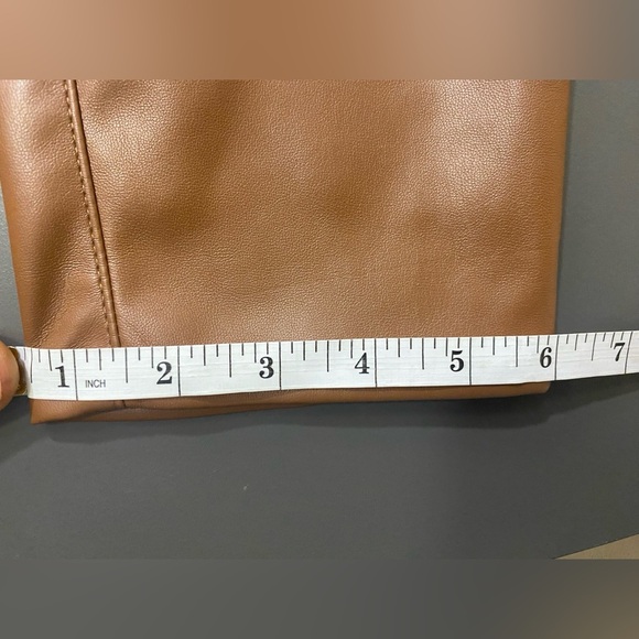 NWT Kosmios faux leather pants for women Size 11 Brown.new With Tag - Picture 11 of 13